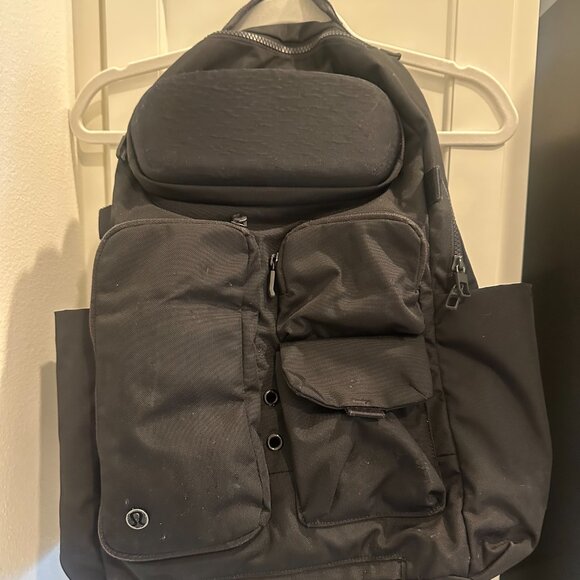 Lululemon Cruiser Large Backpack 28L Black/Rhino Grey main image 7